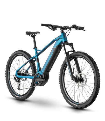 Raymon HardRay E 5.0 blue/black 2022 27,5"; 630 Wh Diamant