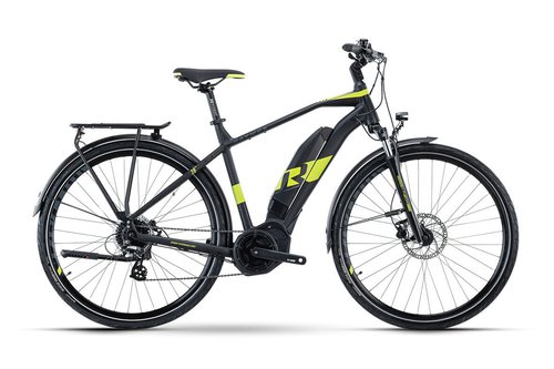Raymon TourRay E 1.0 black/green 2022 28"; 400 Wh Diamant