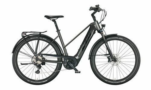 KTM MACINA GRAN 620 machine grey (black+orange) 2022 28"; 625 Wh Trapez