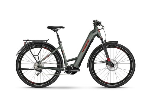 Haibike Trekking 5 olive/red-gloss 2023 27,5"; 720 Wh Wave
