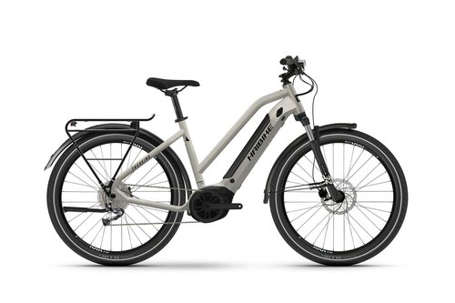 Haibike Trekking 3 warm grey/black-gloss 2023 27,5"; 500 Wh Trapez