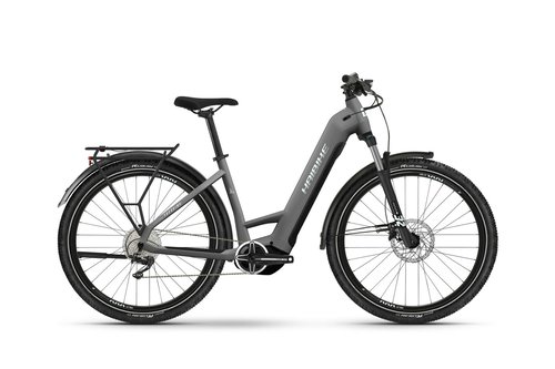 Haibike Trekking 4 dark silver/pearl-matt 2023 27,5"; 720 Wh Wave