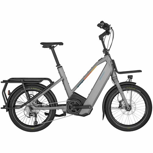 Bergamont Hans-E shiny mortar grey 2023 20"; 500 Wh Trapez