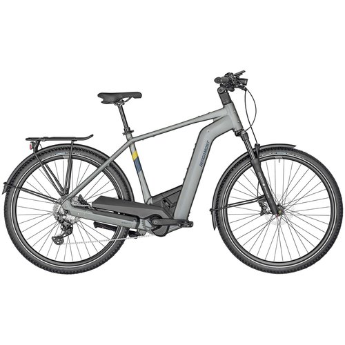 Bergamont E-Horizon Premium SUV Gent matt chrome silver 2023 28"; 750 Wh Diamant