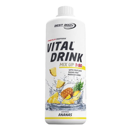 Best Body Nutrition Vital Drink 1000ml Ananas