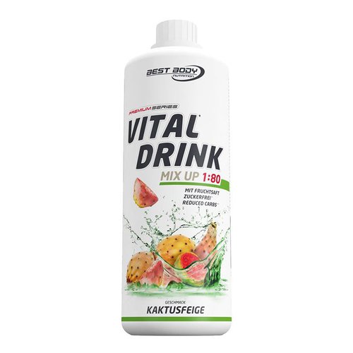 Best Body Nutrition Vital Drink 1000ml Kaktus Feige
