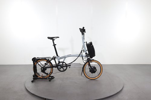 Brompton Electric P Line Explore with Roller Frame - 12 Speed
