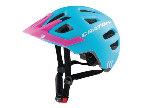 Cratoni Cratoni Maxster Pro Fahrradhelm Kinder (blau / pink) Größe:46-51 cm