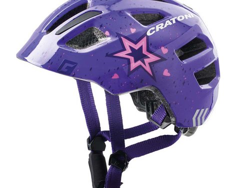 Cratoni Cratoni Maxster Fahrradhelm Kinder (Stern) Größe:46-51 cm