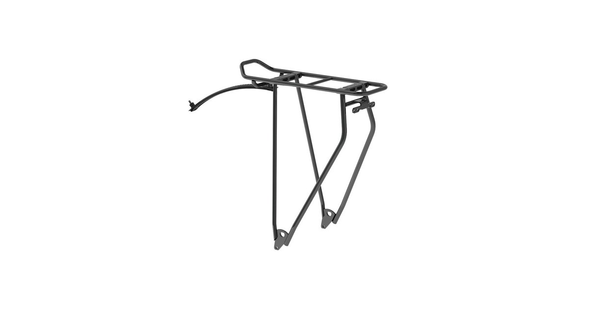 Tubus Racktime Boostit IMM System Gepäckträger (schwarz 2829'' Alu