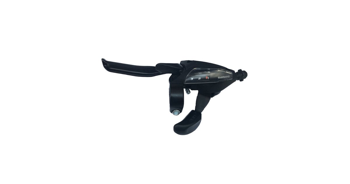 Levier Combo Frein/vitesse Shimano ST-EF500 7 Vitesses Droite - V-Brake, Noir