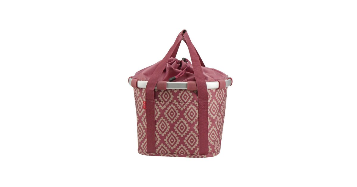 Panier avant BIKEBASKET Argent Twist - Ref K0303TS