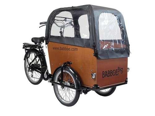Babboe Babboe Regenverdeck für Big (PVC | schwarz)