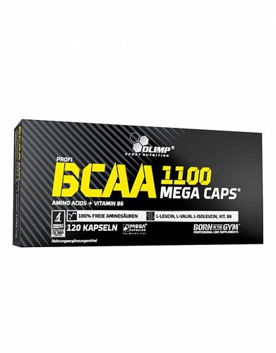 Olimp BCAA MEGA CAPS 120 Caps  1100 mg