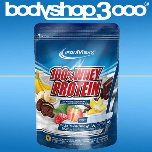 Ironmaxx - 100 Whey Protein 500g