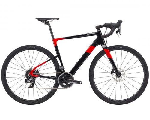 Cannondale Topstone Carbon Force eTap AXS - Gravel Bike 2020 | acid red