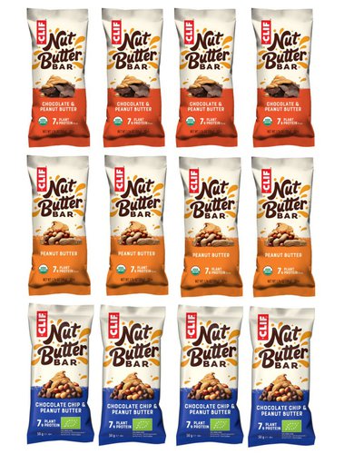 Clif Bar Energie Riegel Mixpaket (3 Sorten a 4 Stück 50g)