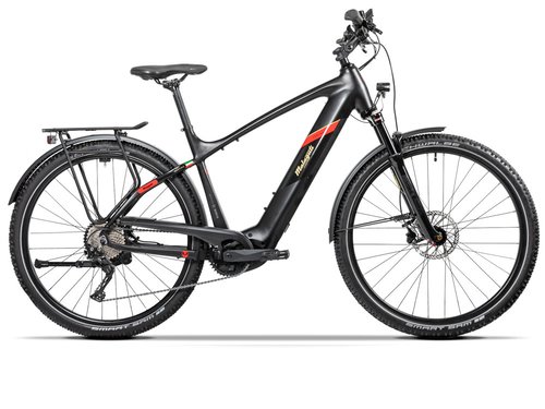 Malaguti Malaguti Cortina TR 5.2 Trekking E-Bike (29" | 750WH | schwarz) Größe: 44 cm