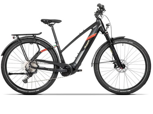 Malaguti Malaguti Cortina TRT 5.2 Trekking E-Bike (29" | 750WH | schwarz) Größe: 44 cm