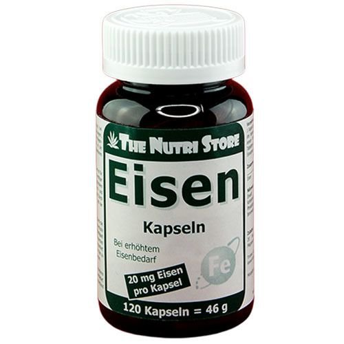 The Nutri Store Eisen 20 mg Kapseln