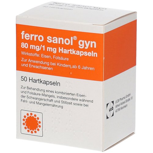 Ferro Sanol ferro sanol® gyn Kapseln