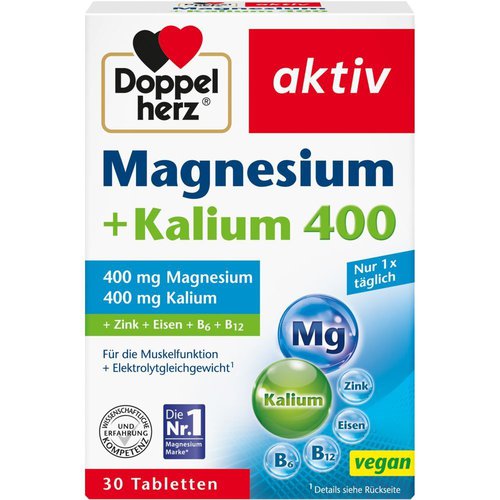 Doppelherz Doppelherz® aktiv Magnesium + Kalium 400