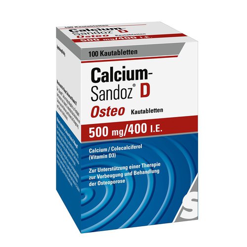 Sandoz Calcium-Sandoz® D Osteo 500 mg/400 I.e.