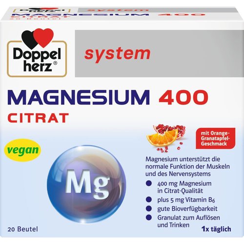 Doppelherz Doppelherz® system Magnesium 400 Citrat