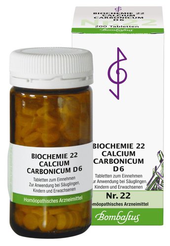 Bombastus Biochemie BIOCHEMIE 22 Calcium carbonicum D 6