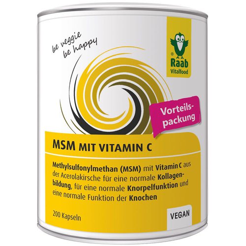 Raab Raab® Vitalfood MSM mit Vitamin C