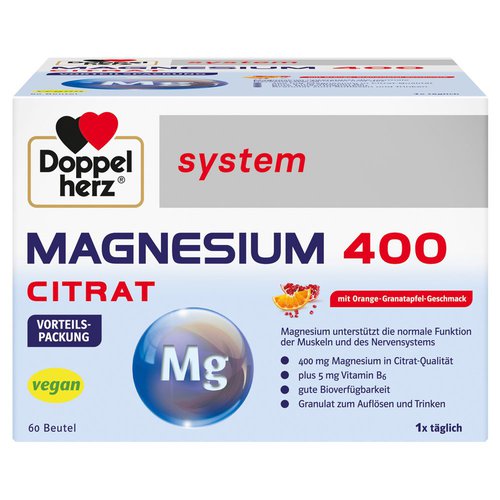 Doppelherz Doppelherz® system Magnesium 400 Citrat