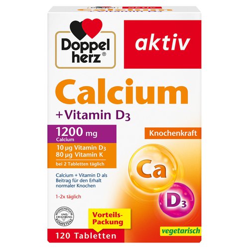 Doppelherz Doppelherz® aktiv Calcium + Vitamin D3