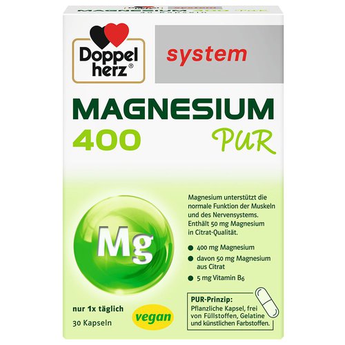 Doppelherz Doppelherz® system Magnesium 400 Pur