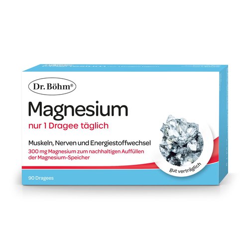 Dr. Böhm Dr. Böhm® Magnesium nur 1 Dragee täglich
