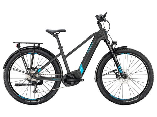 Conway Conway Cairon C 2.0 Trekking E-Bike (27.5" | 625Wh | Bosch CX | black metallic matt / turquoise metallic) Größe: 41 cm