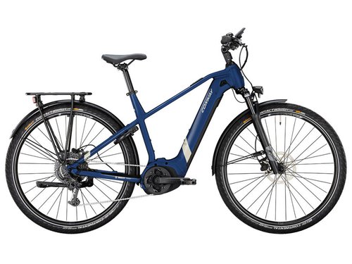 Conway Conway Cairon T 2.0 625 High Trekking E-Bike (28" | 625Wh | Bosch | blue metallic / desert matt) Größe: 51 cm