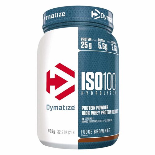 Dymatize Iso 100 Hydrolyzed 932 g Gourmet Schokolade