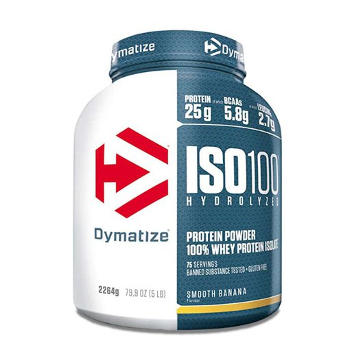 Dymatize Iso 100 Hydrolyzed 2264 g Smooth Banana