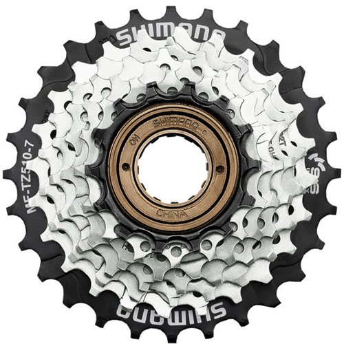 Shimano Tourney MF-TZ510 Kassette 6-/7-fach 14 - 28 14 - 34 Zähne Schraubkranz Ritzelpaket Schaltkassette Freilauf MTB Mountainbike Trekking Bike