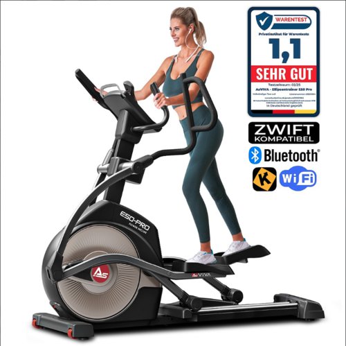 Asviva Ellipsentrainer &amp; Ergometer AsVIVA E50 Pro