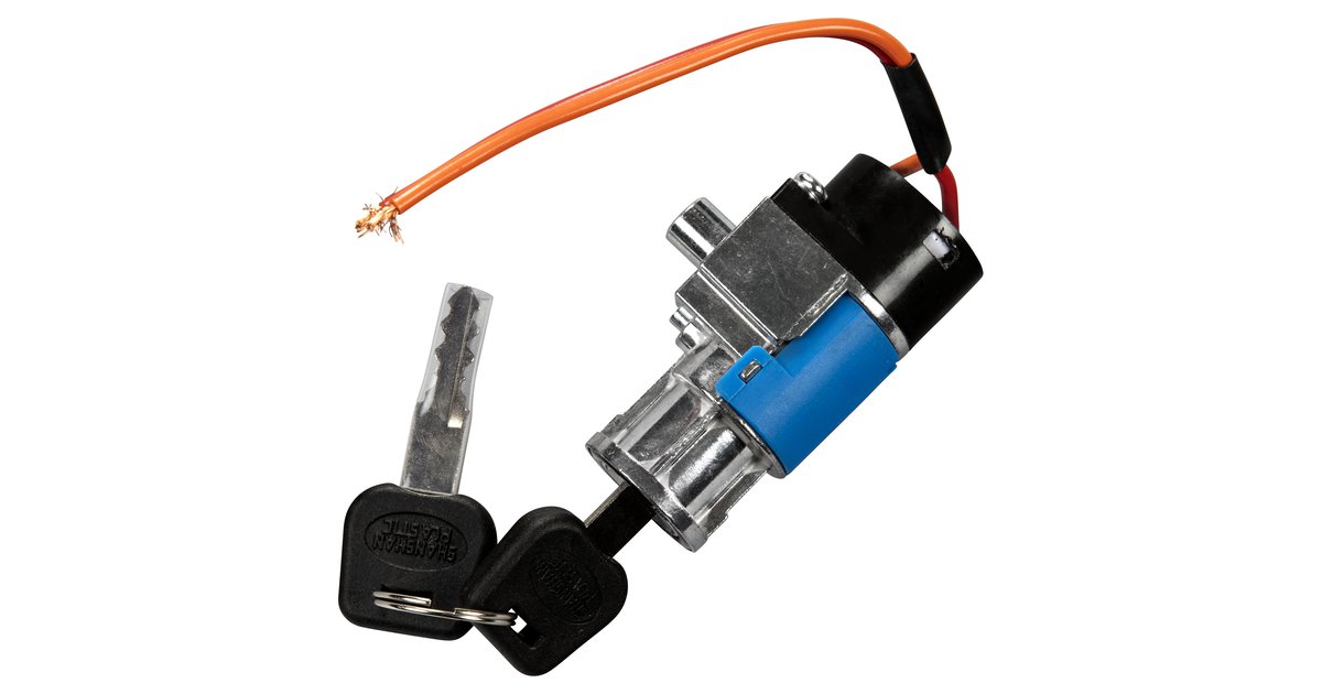 Dickly E-Bike Akku Schloss Mit 2 Schlüsseln - Zylinderschloss Für Akkukasten Anti-Diebstahl