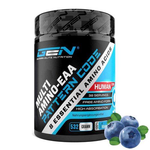 Gen Nutrition  GEN Nutrition Multi Amino EAA Pattern Code 532g Crystal Blueberry