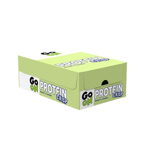 Go On Nutrition Protein Crisp Bar 24x50g Cookies  Caramel