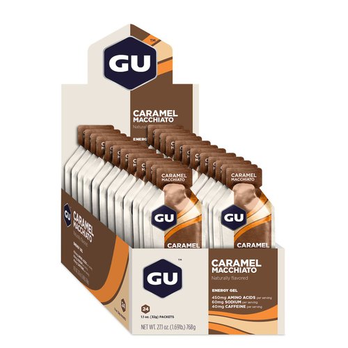 Gu Energy Gel Caramel Macchiato Karton (24 x 32g)