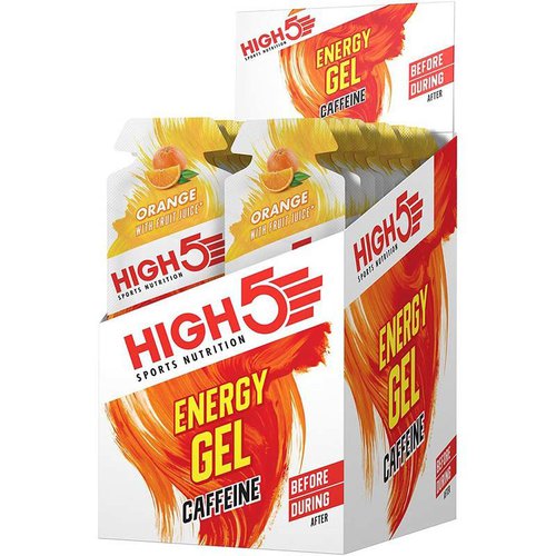 High5 Energy Gel Caffeine 20x40g Orange