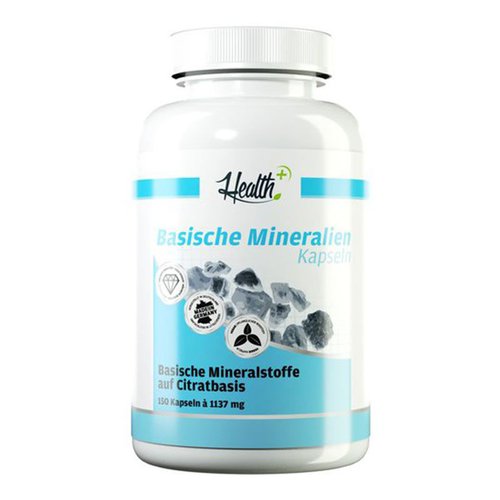 Health+ Basische Mineralien 150 Kapseln