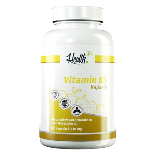 Health+ Vitamin B5 120 Kapseln