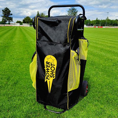 Powershot Transportwagen "Fußball", Gelb-Schwarz