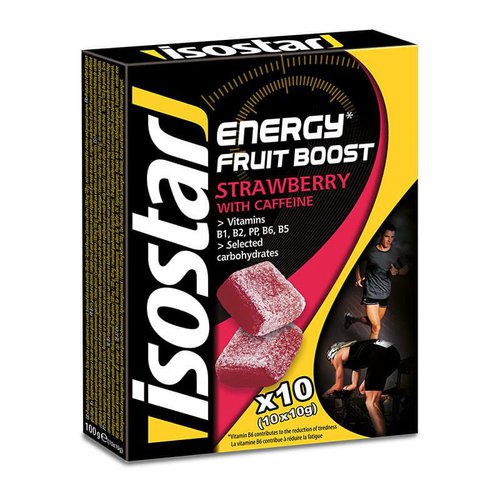 Isostar Energy Fruit Boost Gelee 10x10g Erdbeere