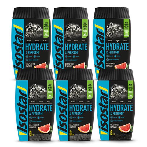 Isostar Hydrate  Perform Sport Drink 6x400g Grapefruit